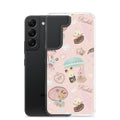 Stylishly protect your phone with the Parasol Bunny Samsung® Clear Case, perfect for kawaii fashion lovers.