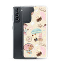 Protect your phone with the Parasol Bunny Samsung® Clear Case, featuring adorable kawaii designs for extra charm.