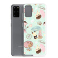 Protect your phone in style with the Parasol Bunny Samsung® Clear Case, featuring cute designs for a kawaii touch.