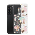 Parasol Bunny Samsung® Clear Case showcases adorable bunny designs, perfect for adding cuteness and protection to your phone.