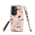 Stylish Parasol Bunny Samsung® Tough Case featuring cute bunnies, perfect for protection and style on your device.