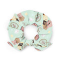 Kawaii Parasol Bunny Scrunchie, perfect for spring outfits, combines cuteness with soft, stretchy comfort.