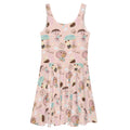 Kawaii Parasol Bunny Skater Dress featuring a playful design, perfect for spring tea parties and brightening your wardrobe.