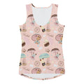 Brighten your spring wardrobe with the Parasol Bunny Tank Top, featuring a cute design perfect for tea parties!