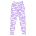 Elevate your wardrobe with Premium Cloudy Sky Leggings, featuring a soft fabric and stylish high-waisted design.