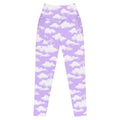 Premium Cloudy Sky Leggings in soft fabric, perfect for gym or casual wear, featuring high-waisted design and pockets.