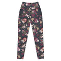 Stylish Premium Gothic Teddy Leggings in dark colors, featuring a high-waisted cut and eye-catching design.