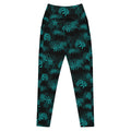 Stylish Premium Higanbana Leggings with a high-waisted cut, perfect for yoga and everyday wear.