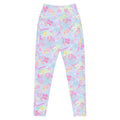 Discover the comfort and style of Premium Indica Magica Leggings, featuring a vibrant, whimsical design and pockets.