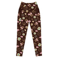 Stylish Premium Royal Cookie Leggings with a high-waisted cut, perfect for gym or lounging in comfort.