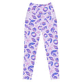 Elevate your style with Premium Sea Princess Leggings, adorned with seashells and sparkles for a mermaid-inspired look.