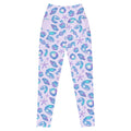 Stylish Premium Sea Princess Leggings adorned with seashells and stars, perfect for mermaid-inspired outfits.