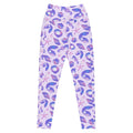 Premium Sea Princess Leggings feature a vibrant seashell pattern and a high-waisted design for ultimate comfort.