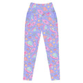 Stylish Premium Space Leggings with a high-waisted cut and vibrant space-themed design, perfect for any occasion.
