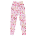 Stylish Premium Strawberry Leggings with a fun print, high-waisted cut, and handy side pockets for comfort.
