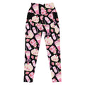 Stylish Premium Strawberry Leggings with a fun print, high-waisted cut, and convenient side pockets for ultimate comfort.