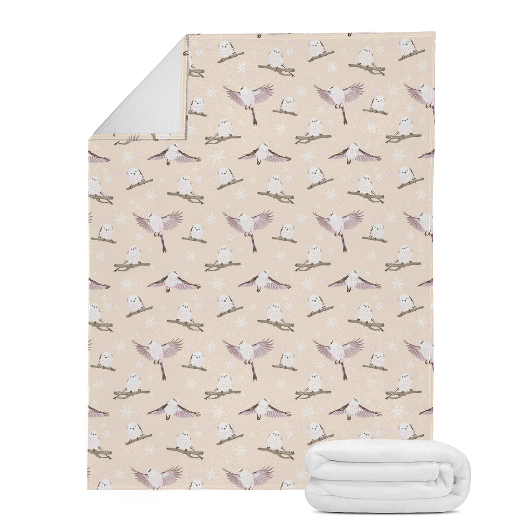 Snow Bird Blanket (Cream)