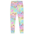 Colorful Rainbow Candy Leggings featuring candy and ice cream designs, perfect for a fun and stylish look.