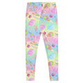 Bright and playful Rainbow Candy Leggings featuring candy and ice cream designs, perfect for sweet fashion lovers.