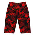 High-waisted Butterfly Biker Shorts featuring a vibrant butterfly print, perfect for comfort and style.