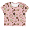 Sweeten your wardrobe with the Royal Cookie Crop Top, perfect for summer picnics and tea parties!