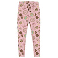 Stylish Royal Cookie Leggings featuring an elegant dessert print, perfect for gym or lounging at home.
