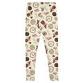 Stylish Royal Cookie Leggings featuring a fun cookie pattern, perfect for workouts or lounging in comfort.
