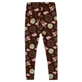 Stylish Royal Cookie Leggings featuring a fun cookie pattern, perfect for workouts or lounging in comfort.
