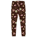 Stylish Royal Cookie Leggings featuring a fun, dessert-inspired print for gym or lounging comfort.