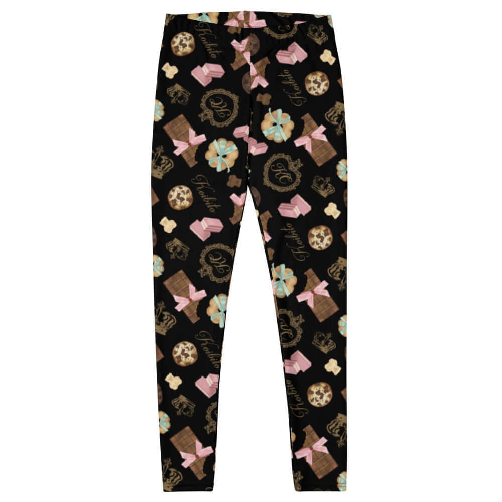 Elevate your style with Royal Cookie Leggings, perfect for workouts or lounging in comfort and elegance.
