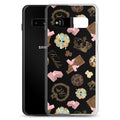 Stylish Royal Cookie Samsung® Clear Case, featuring delightful cookie designs, protects your phone from damage and dirt.