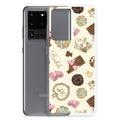 Royal Cookie Samsung® Clear Case featuring a fun cookie design, perfect for protecting your Samsung phone stylishly.