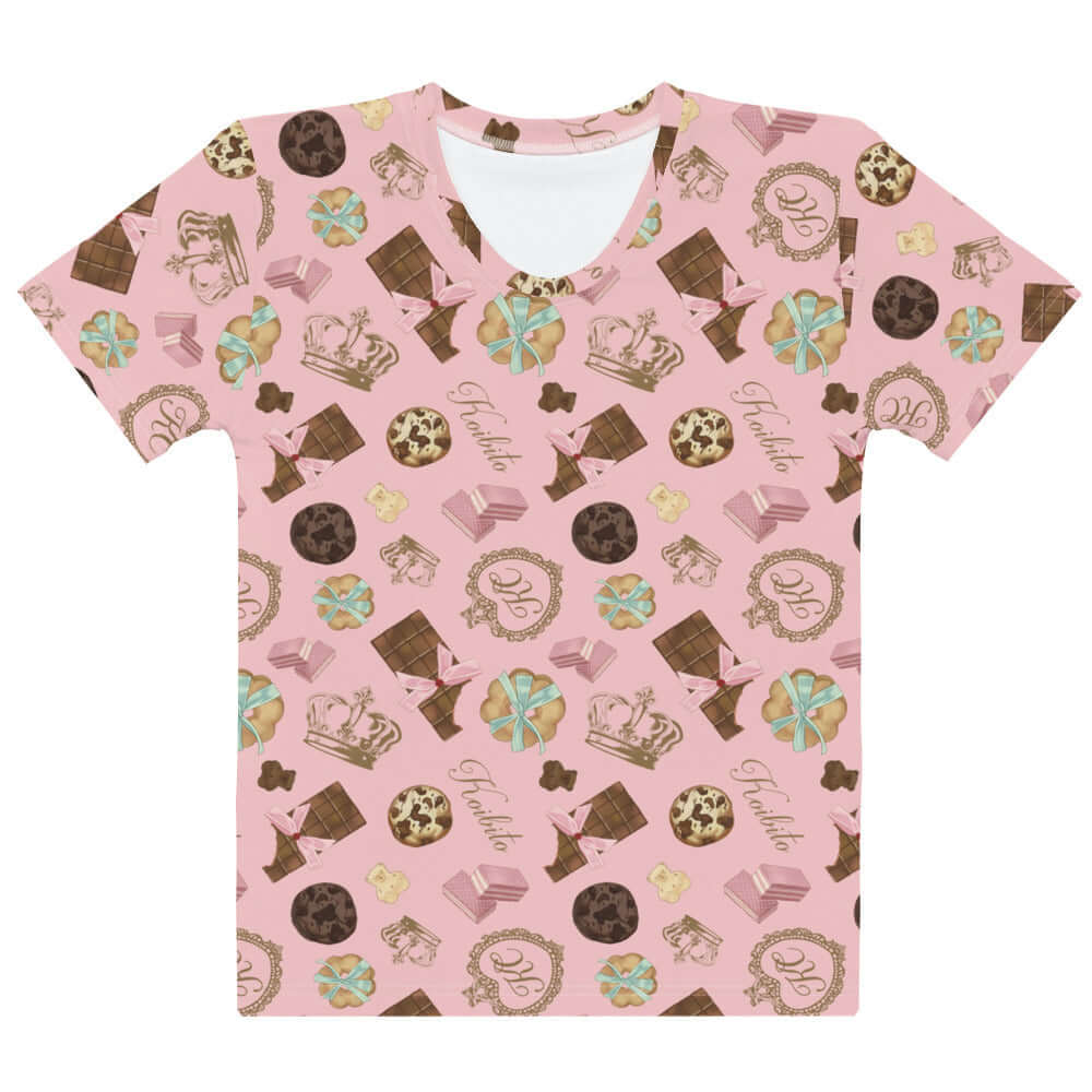 Royal Cookie T-shirt featuring a playful chocolate design, perfect for a stylish and comfortable day out.