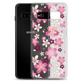Sakura Samsung® Clear Case features a beautiful floral design, protecting your phone with style and durability.