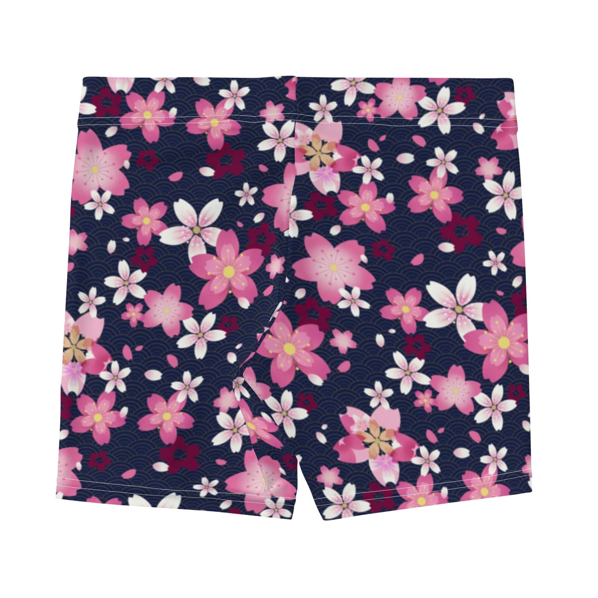 Sakura Shorts feature a vibrant floral design, perfect for workouts and springtime adventures. Get moving in style!