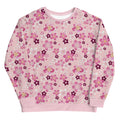 Sakura Sweatshirt featuring a floral design, perfect for embracing kawaii style and Japanese motifs.