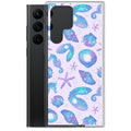 Showcase your style with the Sea Princess Samsung® Clear Case, featuring seashells and sparkles for ultimate protection.