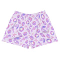 Shop the Sea Princess Athletic Short Shorts, perfect for summer fun at the gym or beach with a vibrant seashell design.