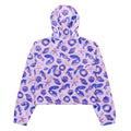 Stylish Sea Princess cropped windbreaker with ocean-inspired design, perfect for lightweight, waterproof adventures.