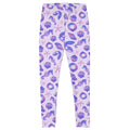 Sea Princess Leggings featuring vibrant seashell and starfish patterns for a fun, mermaid-inspired look.