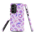 Stylish Sea Princess Samsung® Tough Case features a vibrant marine design, offering durable protection for your phone.