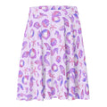 Flatter your figure in the Sea Princess Skater Skirt adorned with seashells, stars, and vibrant colors.