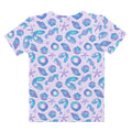 Colorful Sea Princess T-shirt featuring seashells and sea creatures, perfect for feeling mermaid-like in style.