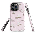 Stylishly protect your phone with the Snow Bird iPhone® Tough Case featuring a charming bird and snowflake design.