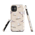 Stylish Snow Bird iPhone® Tough Case featuring durable design and impact-resistant materials for ultimate phone protection.