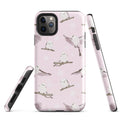 Stylishly protect your phone with the Snow Bird iPhone® Tough Case, featuring a durable design and charming bird pattern.