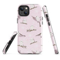 Durable Snow Bird iPhone® Tough Case features charming bird designs, offering style and protection for your device.