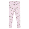 Snow Bird Leggings feature a soft pastel design with adorable birds, perfect for cozy winter wear.