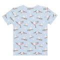 Cozy Snow Bird T-shirt featuring adorable birds and snowflakes, perfect for warm holiday vibes.