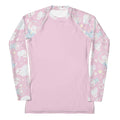 Stylish Snow Kitten Rash Guard featuring a playful design, perfect for active days in the sun and wind protection.